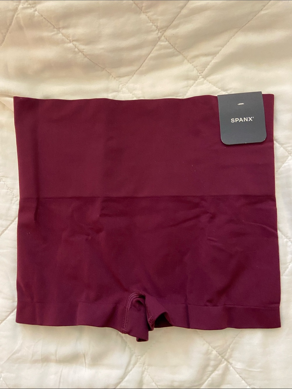 SPANX High-Waist Boyshort Shaper - Plum berry (L) NWT